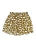 Polagram Animal Print Gold Shorts Size S - photo 1