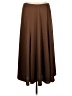 Vince. 100% Polyester Solid Brown Formal Skirt Size 10 - photo 1