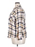 Maurices 100% Rayon Plaid Ivory 3/4 Sleeve Button-Down Shirt Size 20 (2) - photo 5