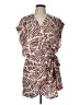 Malai Animal Print Tan Casual Dress Size L - photo 1