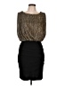 En Focus Studio Metallic Gold Cocktail Dress Size 12 - photo 1