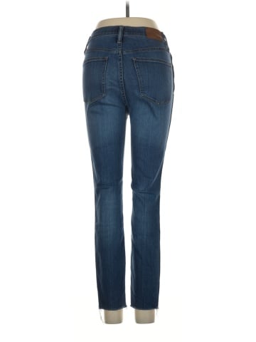 Madewell 10" High-Rise Skinny Crop Jeans: Button-Front TENCEL&trade; Denim Edition (view 2)