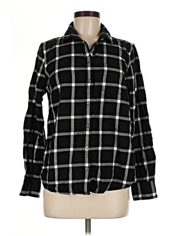 J.Crew Factory Store Long Sleeve Button-Down Shirt (view 1)