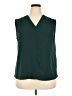 Unbranded 100% Polyester Green Sleeveless Blouse Size XXL - photo 1