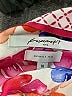 Foxcroft 100% Cotton Print Orange Pink 3/4 Sleeve Blouse Size 18 - photo 7