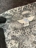 Time and Tru 100% Polyester Paisley Silver Long Sleeve Blouse Size XL - photo 7