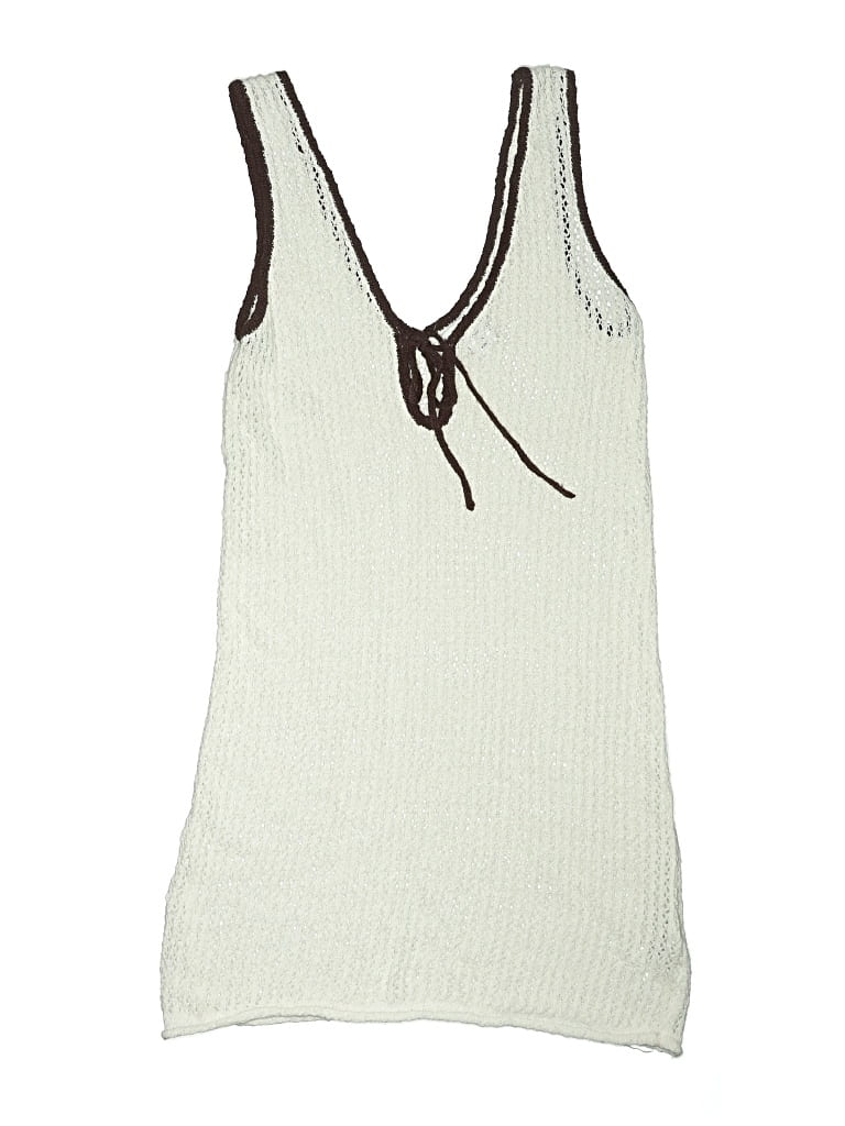 Pre-owned Sincerely Jules Swimsuit Cover Up In Ivory