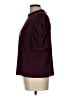 CeCe Burgundy Short Sleeve Top Size L - photo 5