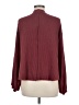 Out From Under Burgundy Long Sleeve Polo Size M - photo 2