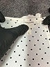 Maurices 100% Polyester Polka Dots Ivory Short Sleeve Blouse Size L - photo 7