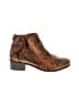 Vionic 100% Leather Brown Ankle Boots Size 11 - photo 1