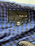 Hurley 100% Cotton Houndstooth Blue Long Sleeve Button-Down Shirt Size M - photo 7