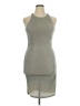 Klassy Network Solid Gray Cocktail Dress Size XL - photo 1
