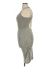 Klassy Network Solid Gray Cocktail Dress Size XL - photo 5