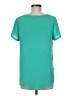 Lush 100% Polyester Teal Short Sleeve T-Shirt Size M - photo 2