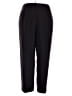 Larry Levine 100% Polyester Solid Black Dress Pants Size 26W - photo 1
