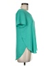 Lush 100% Polyester Teal Short Sleeve T-Shirt Size M - photo 4