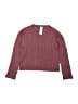 Modern Moments 100% Cotton Solid Burgundy Pullover Sweater Size 5T - photo 1