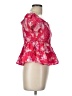 Coco + Jaimeson Pink Short Sleeve Blouse Size L - photo 4