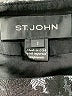 St. John Print Black Casual Pants Size 2 - photo 7