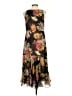 Unbranded Floral Black Cocktail Dress Size 2 - photo 2