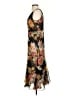 Unbranded Floral Black Cocktail Dress Size 2 - photo 5