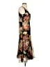 Unbranded Floral Black Cocktail Dress Size 2 - photo 4