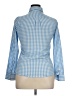 Johnnie-O Checkered-gingham Blue Long Sleeve Button-Down Shirt Size 14 - photo 2