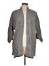 Eileen Fisher 100% Linen Gray Coat Size L (petite) - photo 1