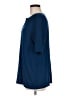 J.Jill Blue Short Sleeve Blouse Size M - photo 5