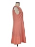 Mi ami 100% Polyester Solid Orange Casual Dress Size M - photo 4