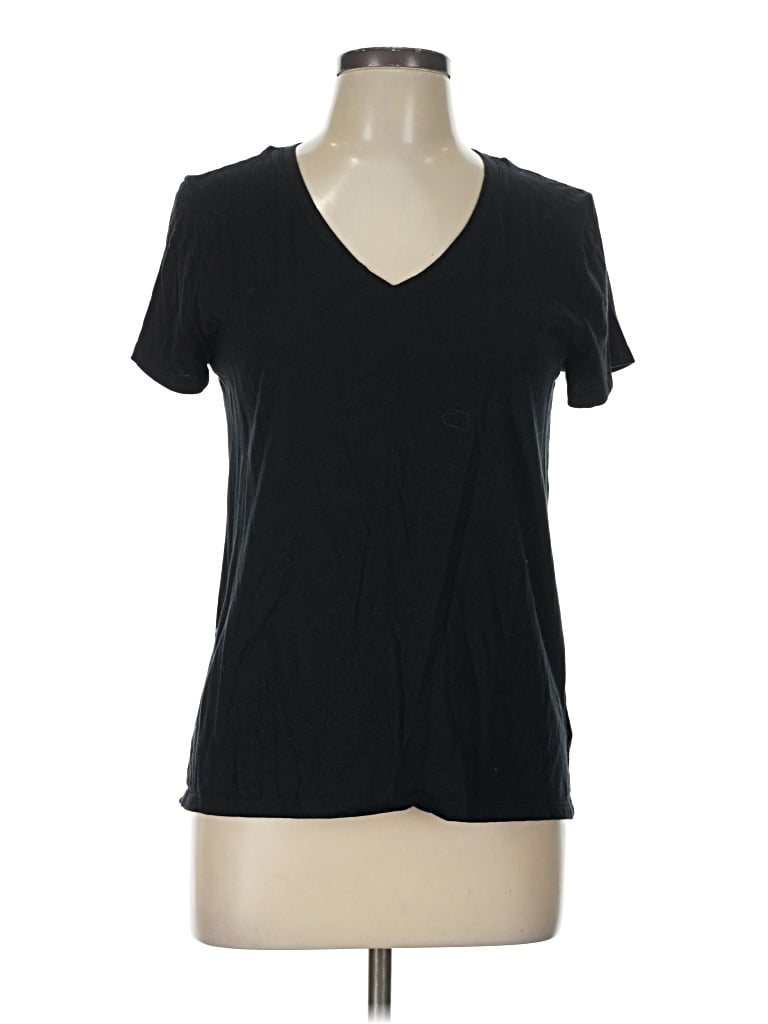 Pre-owned Gap Short Sleeve T-shirt In Black