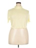 Shein Curve Yellow Short Sleeve Turtleneck Size 20 Plus (4) - photo 1