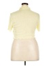 Shein Curve Yellow Short Sleeve Turtleneck Size 20 Plus (4) - photo 2