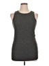 Torrid Gray Sleeveless T-Shirt Size 1X Plus (1) - photo 1