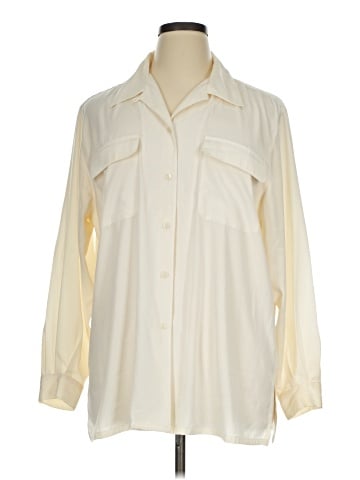 Elisabeth by Liz Claiborne Long Sleeve Blouse (view 1)