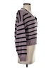 American Eagle Outfitters Stripes Purple Pullover Sweater Size S - photo 4