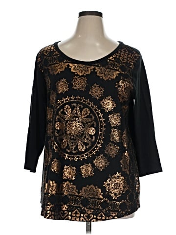 Lucky Brand 3/4 Sleeve T-Shirt (view 1)