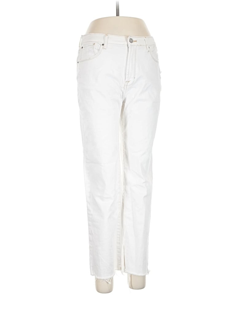 Pre-owned Kensie Jeans In Ivory