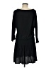 Splendid Solid Black Casual Dress Size M - photo 2