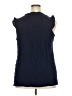 Lane Bryant Blue Sleeveless Blouse Size 18 - 20 Plus - photo 2