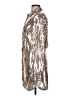 Free People Metallic Silver Coat Size M - photo 5
