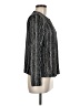 Xscape Chevron-herringbone Silver Blazer Size M - photo 4