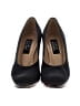Stuart Weitzman Animal Print Black Heels Size 8 1/2 - photo 2