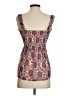 Aqua 100% Polyester Burgundy Sleeveless Blouse Size S - photo 2