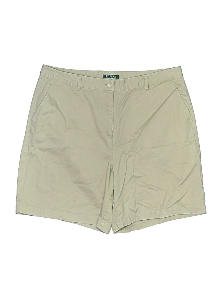 Pre-owned Polo Ralph Lauren Skort In Tan