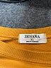 Zenana 100% Cotton Color Block Ombre Orange Pullover Sweater Size XL - photo 7