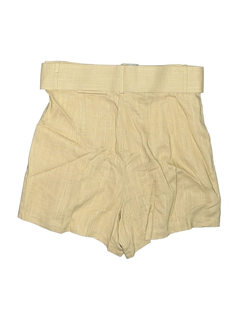 Pre-owned Re:named Shorts In Gold
