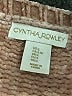 Cynthia Rowley TJX 100% Polyester Tweed Brown Pullover Sweater Size L - photo 7