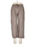 Splendid Solid Tan Gray Casual Pants Size L - photo 1